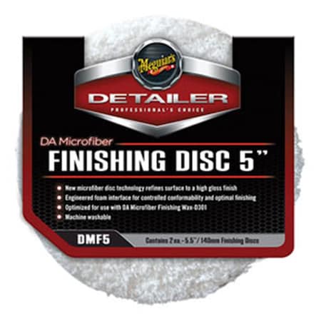 Meguiars Meguiar's Da Microfiber Fin Disc 5 in., 2PK MGL-DMF5
